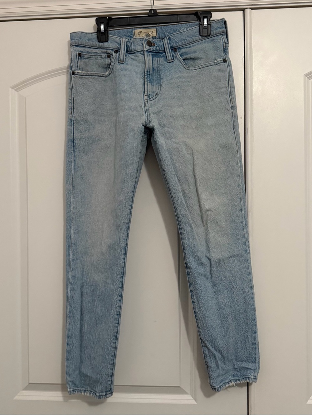 Madewell Light Blue Skinny Jeans